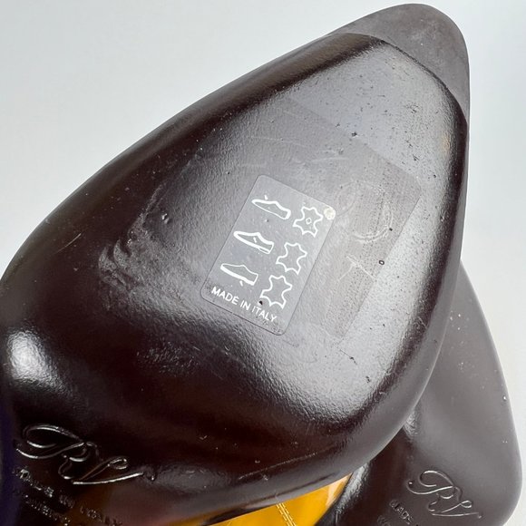 Size 34 Roger Vivier Paris Patent Leather Pointed Toe Stiletto High Heels - Picture 6 of 7